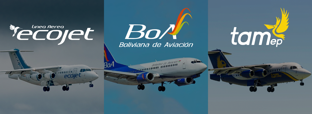 Estudiantes de aviación en simulador de vuelo